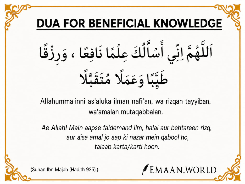 Premium Dua Cards & Stickers